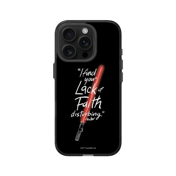 iPhone 16 Pro Clear (相機按鈕) 酷墨灰 - 迪士尼-星際大戰 Star Wars - 原力咒語-光劍系列