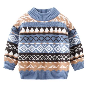 男童寶寶毛衣冬款加絨加厚款冬季三四五六七八九十10歲12男孩男寶