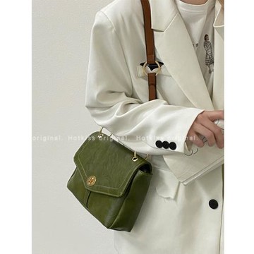 復古公文郵差包包女2025新款潮時尚百搭大容量通勤斜挎單肩腋下包