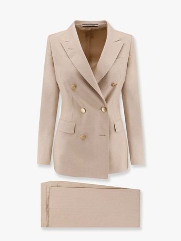 Parigi viscose and linen tailleur with lurex effect - TAGLIATORE - gender_Woman