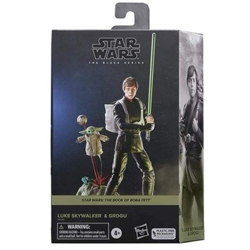 (不挑盒況) 孩之寶Hasbro 星際大戰 STAR WARS 會場限定 黑標系列 6吋 路克 & Grogu 尤達寶寶