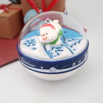 聖誕節快速出貨【聖誕療癒交換禮物】限量可愛雪人沙漏