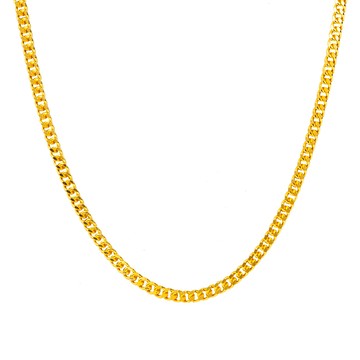 Jove gold JoveGold 傾聽黃金項鍊(約1.4錢)(約1.4尺/42cm)