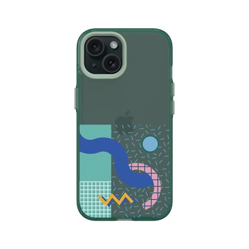 iPhone 15 Clear 憂墨綠 - Curious 80’s  好奇八O - 水哦～