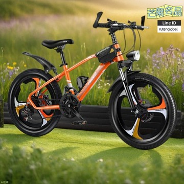 【專業減震碟剎】兒童山地車 變速自行車 學生單車 青少年自行車 18/20/22寸可選 鎂合金車架 雙減震系統 6-15歲適用
