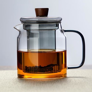 泡茶壺玻璃茶壺單壺耐高溫加厚茶水分離茶具套裝家用花茶壺煮茶壺