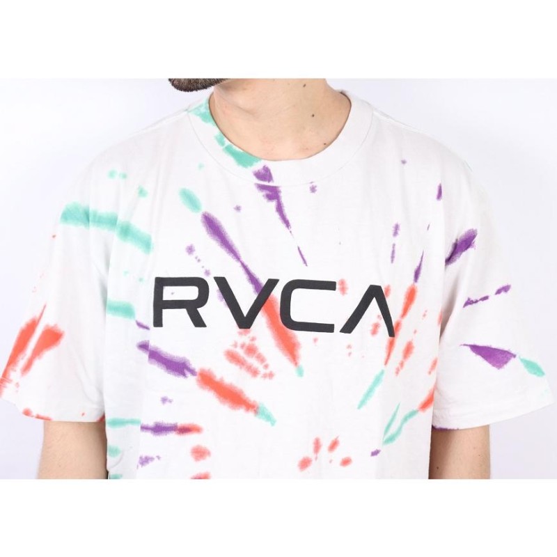 RVCA ルーカ Tシャツ タイダイ T-shirts 半袖 ビッグロゴ ティーシャツ