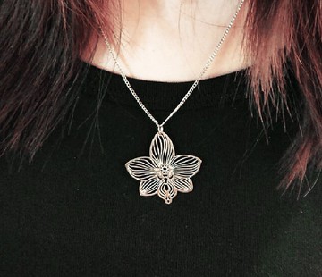 白鋼墜飾系列 / 維納斯 Venus / 304白鋼 / 項鍊