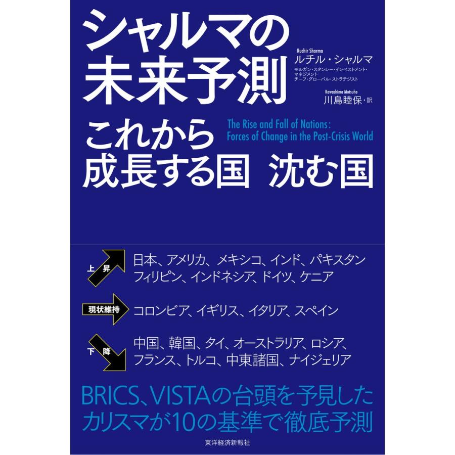 シャルマの未来予測 これから成長する国 沈む国