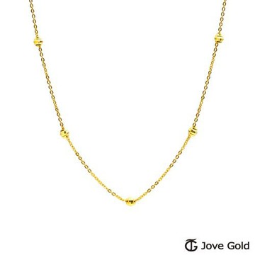 Jove Gold漾金飾 美麗日記黃金項鍊