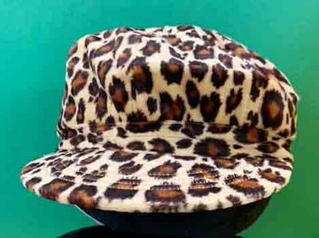 【震撼精品百貨】日本精品百貨 豹紋南瓜帽-米*18225 震撼日式精品百貨