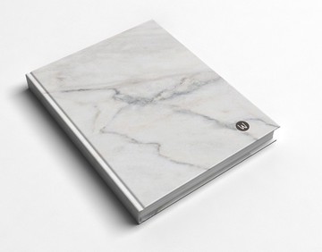 洛可可草莓 WELKIN手創_手工書/筆記本/手帳/日記本 -大理石紋