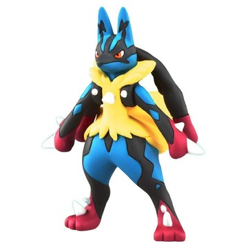 【超萌行銷】  限定版 精靈寶可夢 Moncolle 超級路卡利歐 Mega lucario 珍珠版（GWP）合金公仔