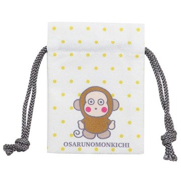【震撼精品百貨】OSARUNOMONKICHI_淘氣猴~日本三麗鷗Sanrio 淘氣猴迷你縮口袋 束口袋*84339