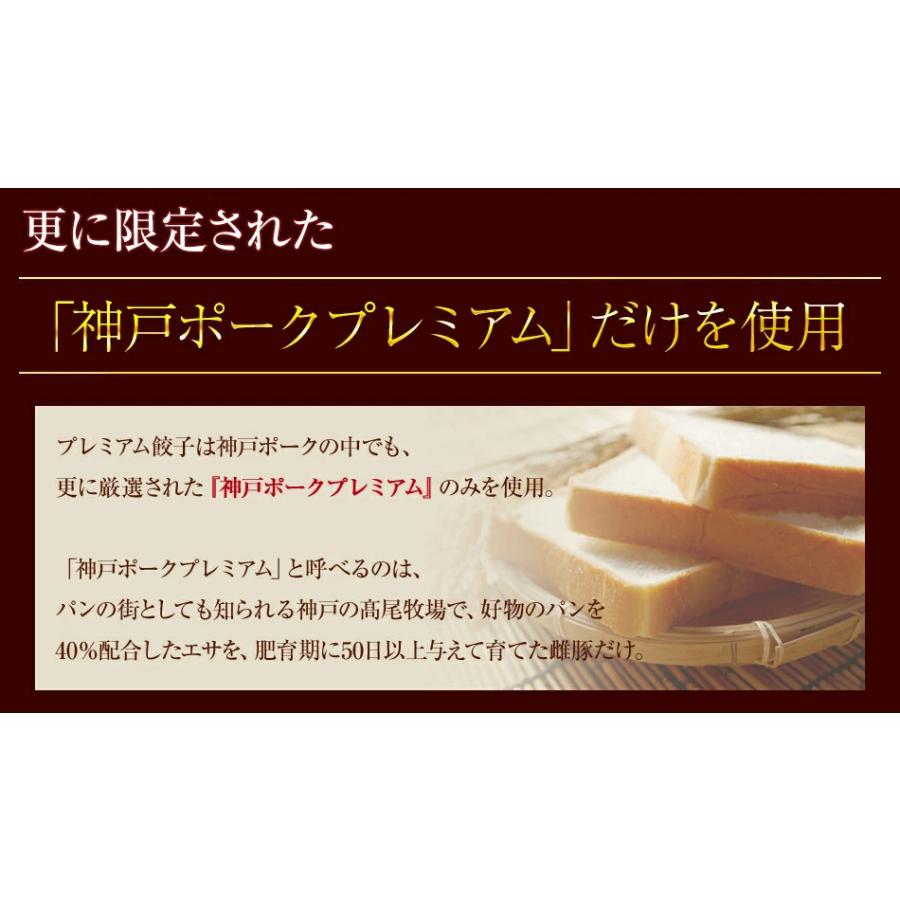 餃子専門店イチロー 神戸のブランド豚 神戸ポークプレミアム味噌だれ餃子15個セット 餃子 ぎょうざ お取り寄せ  ポークプレミアム15個 