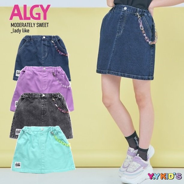 30%OFF セール】 ALGY アルジー スカート 2022 夏物 (XXS/XS/S/M) クリアチェーン付きスカート メール便可 通販  LINEポイント最大1.0%GET | LINEショッピング