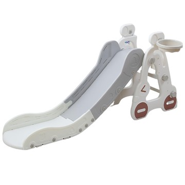 眨眼小車溜滑梯組 IN-915 白色 安全材質 組裝簡單  1組