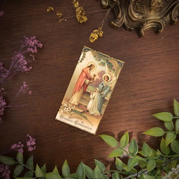 1900初 法國基督宗教近百年祈禱卡