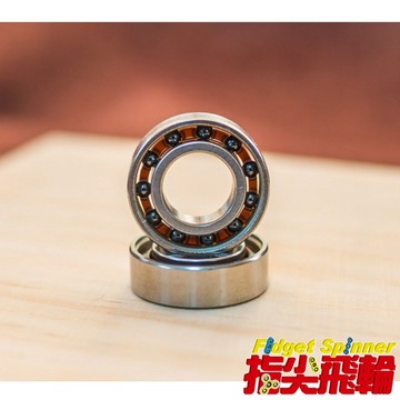 【指尖飛輪】高級不鏽鋼混合陶瓷軸承☆黑陶☆指尖陀螺專用☆688軸承☆8x16x5☆氮化矽