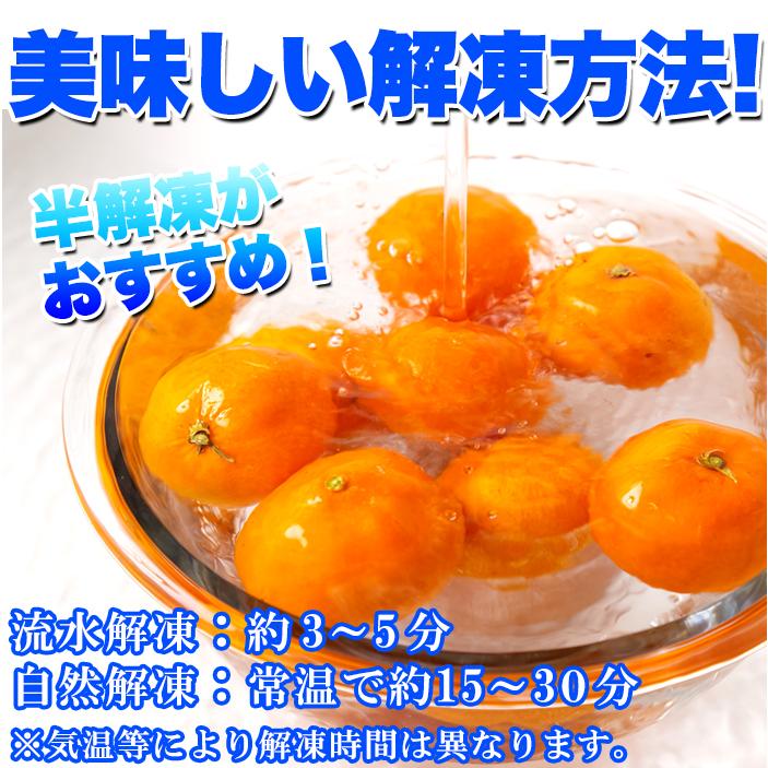 冷凍みかん 21個 7個入×3袋 約900〜1000g 愛媛県西宇和産みかん えひめのあまーい冷凍みかん