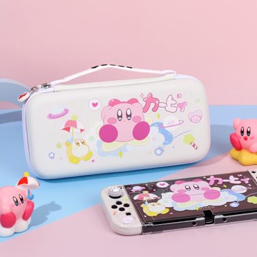 任天堂switchOLED收納包NS硬包大容量防摔防水便攜手拿包健身環包