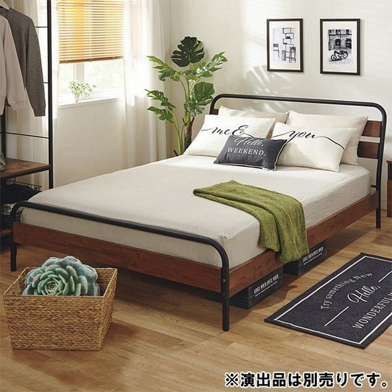ベッドフレーム ダブル パイプベッド ダブルベッドフレーム ダンテ ニトリ 配送員設置 5年保証 通販 Lineポイント最大0 5 Get Lineショッピング