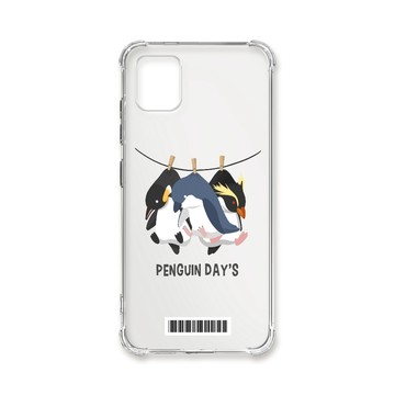Note 系列殼 TRON 三星 NOTE 10 LITE 曬多種企鵝  載具 四角防摔殼 手機殼