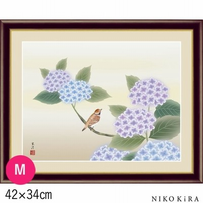 おしゃれ 名画 アート 絵画 絵 種田山頭火 モダン インテリア 紫陽花 あじさいmサイズ 42cm 34cm 玄関 癒し 通販 Lineポイント最大get Lineショッピング