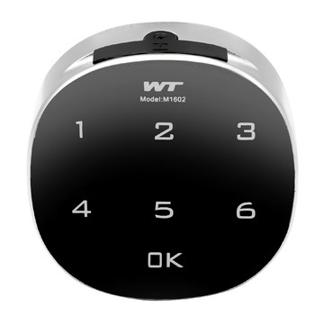 WT 智能六位數密碼櫥櫃門鎖  1個
