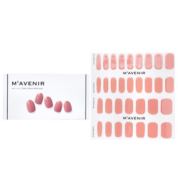 Mavenir Mavenir 指甲貼 (粉色) - # Tone Down Rose Nail 32pcs-美容工具