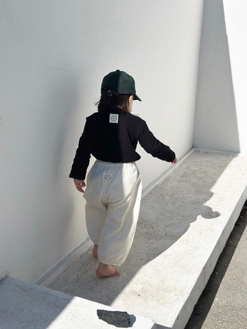 Cotton Baggy Trousers [Natural]