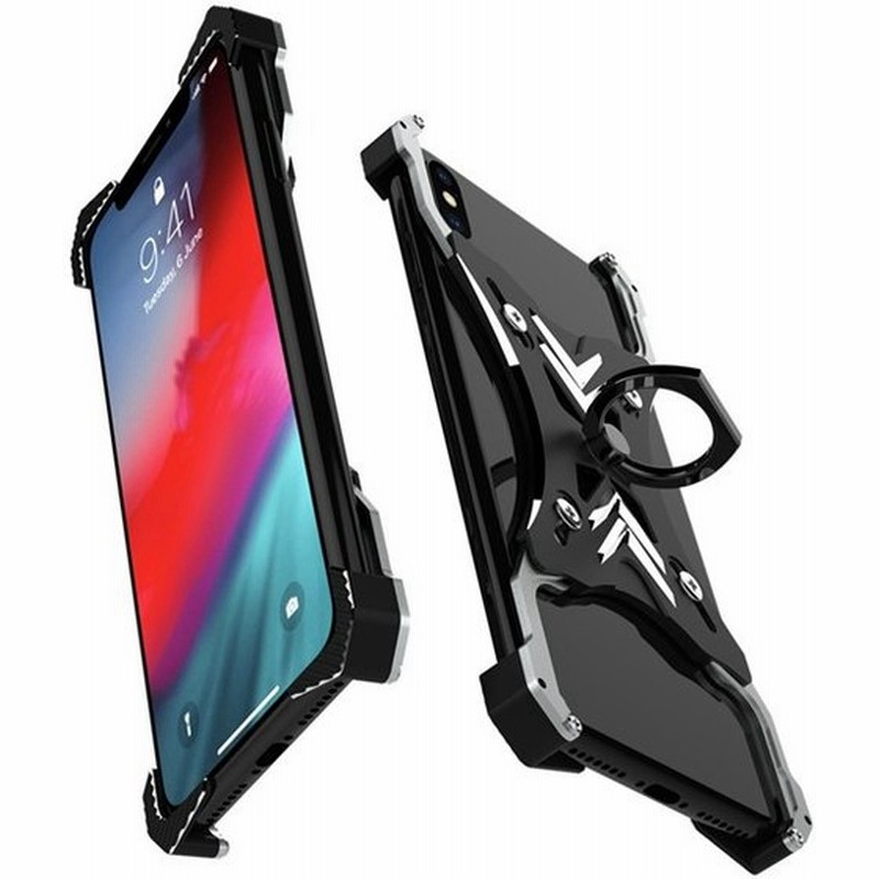 バンカーリング付き Iphone Xs Max マックス Iphonexr ケース バンパー アルミ リングケース 格好いい メンズ アイフォンxs Max アイフォンxr リング付き 通販 Lineポイント最大0 5 Get Lineショッピング