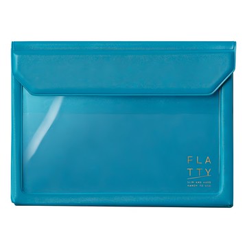 KING JIM FLATTY 多用途收納袋 A6 尺寸  1個