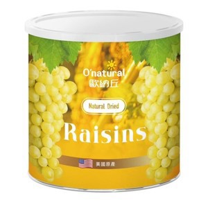 歐納丘美國加州藤掛天然葡萄乾360g
