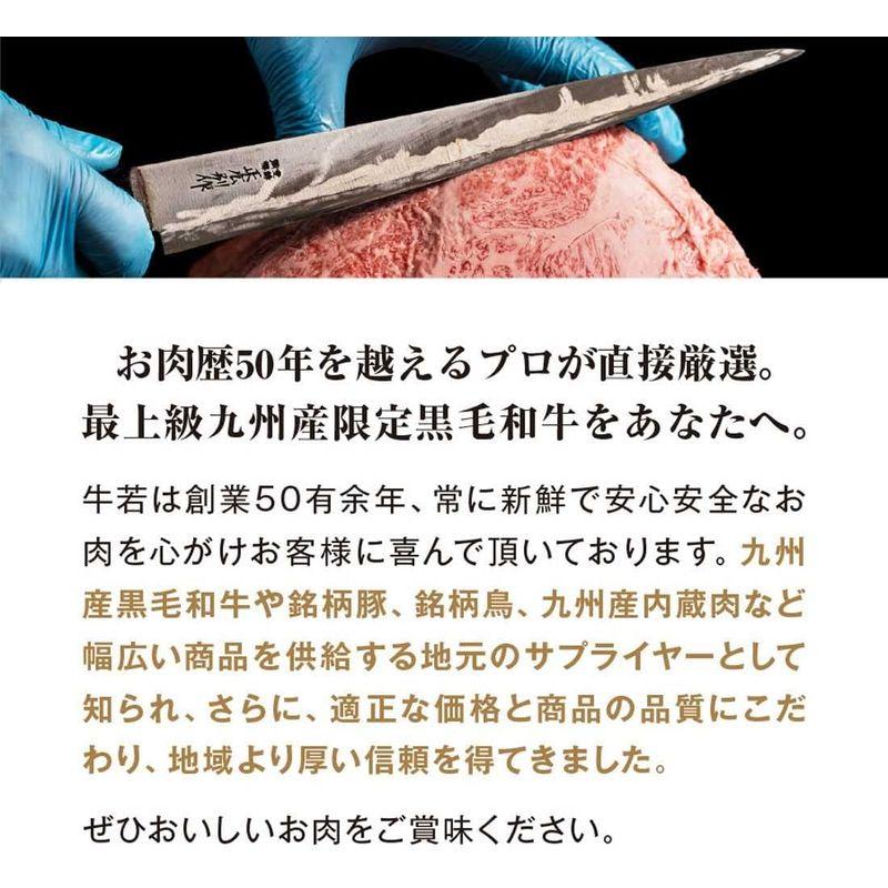 牛若500g 鹿児島特選A5黒毛和牛 サーロインスライス (3名様用) ギフト すき焼き しゃぶしゃぶ 九州精肉工場