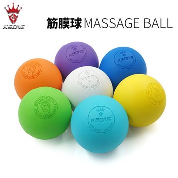 KSONE筋膜球按摩球 肌肉放松經絡肩頸足底斜方手握肌瑜伽健身小球