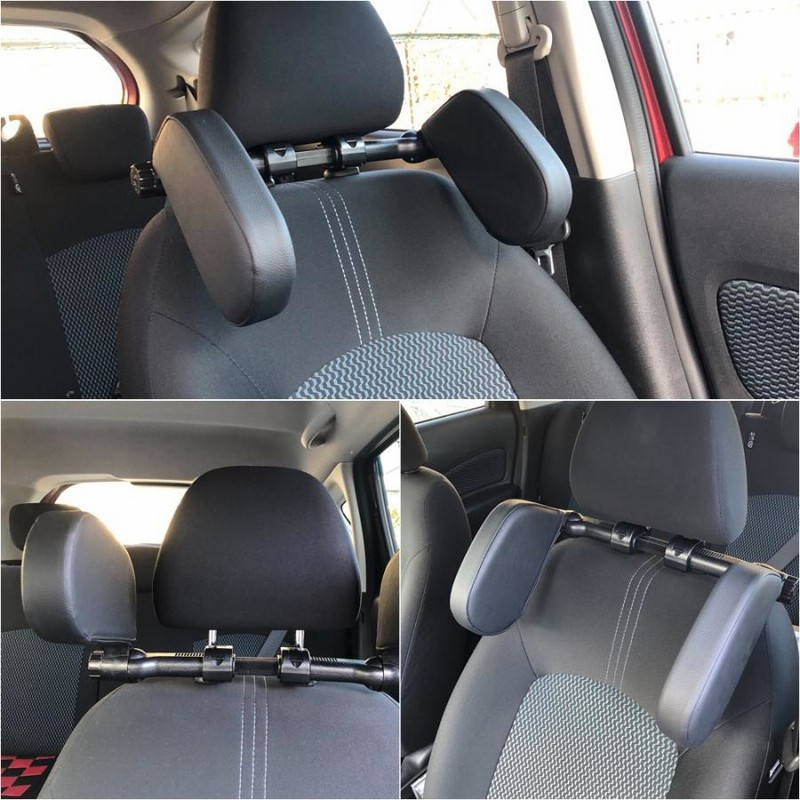 ネックパッド 車 首枕 車用 ヘッドレスト ネッククッション 後付け ネックピロー 首こり ドライブ 休憩 クッション 首 枕 Sunruck 通販 Lineポイント最大get Lineショッピング