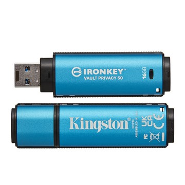 Kingston IronKey Vault Privacy 50 加密隨身碟 (IKVP50/16GB)