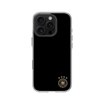 iPhone 16 Pro Clear Case（相機按鈕） 透明 - Deutscher Fußball-Bund - Logo - 小號