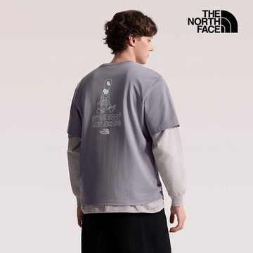 The North Face北面男款灰色趣味印花短袖T恤｜8GW00UZ