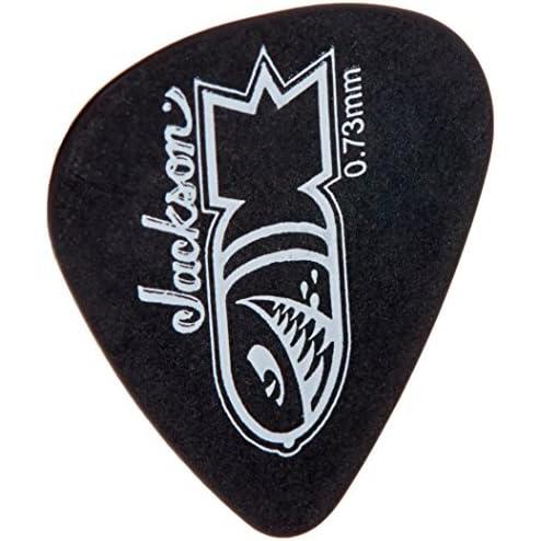 Jackson 451 Skull Picks, Black, Thin Med .60mm