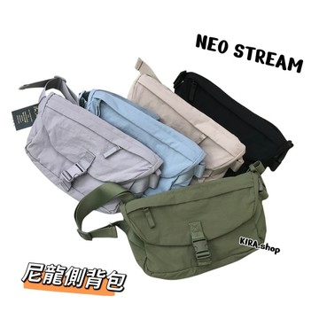 (現貨) 韓國品牌 Neo Stream 潮流側背包 郵差包 斜背包 男生包包 尼龍側背包 男用包 女生包包