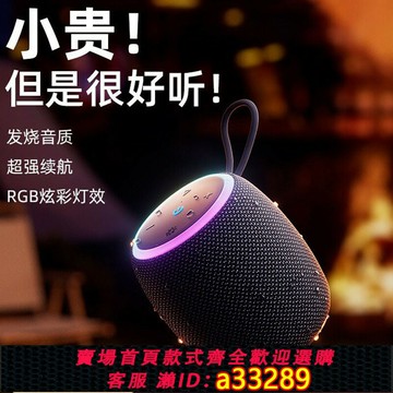 {可打統編 超低價}柏林之聲藍牙音箱戶外便攜防水小音響無線車載騎行高音質重低音炮