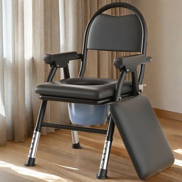 老年人坐便椅孕婦殘疾人專用大便座椅可折疊病人移動坐便家用馬桶