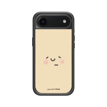 iPhone Air Mod NX -邊框背蓋組合 (相機按鈕) 黑 - 咻咻熊 XiuXiubear - 泥泥臉