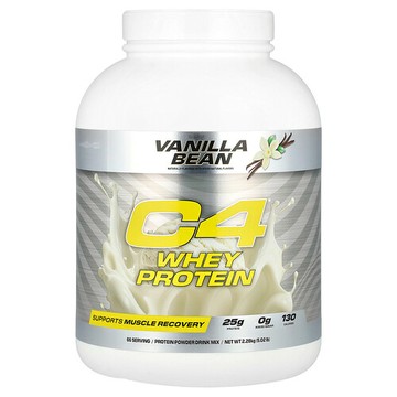C4 / Cellucor, C4® 乳清蛋白，香草味，5.02 磅（2.28 千克）