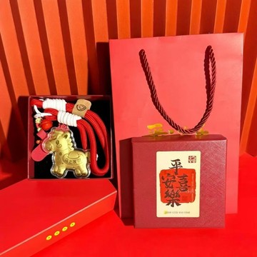 🔥高雄出貨🔥2026馬年開運大吉新款馬上發財小馬生肖手機鏈鑰匙扣廠家直銷 马上发财小马生肖钥匙扣手机链 新年开运好物