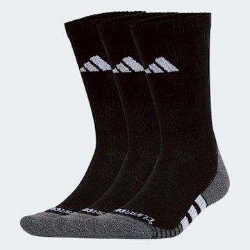 【adidas 愛迪達】 CLIMACOOL 中筒襪 3 雙入 涼感 男/女 JC6411