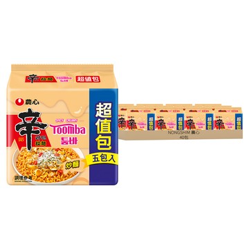 NONGSHIM 農心 辛拉麵 辣白醬風味 137g  40包