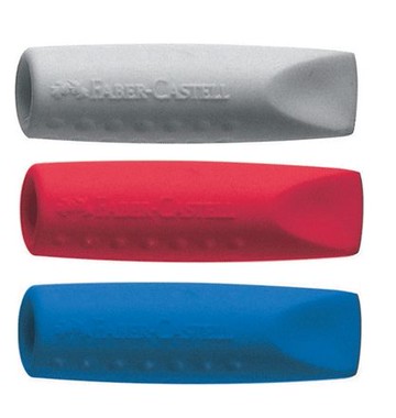 FABER-CASTELL 安全筆套橡皮擦(24包 / 盒)